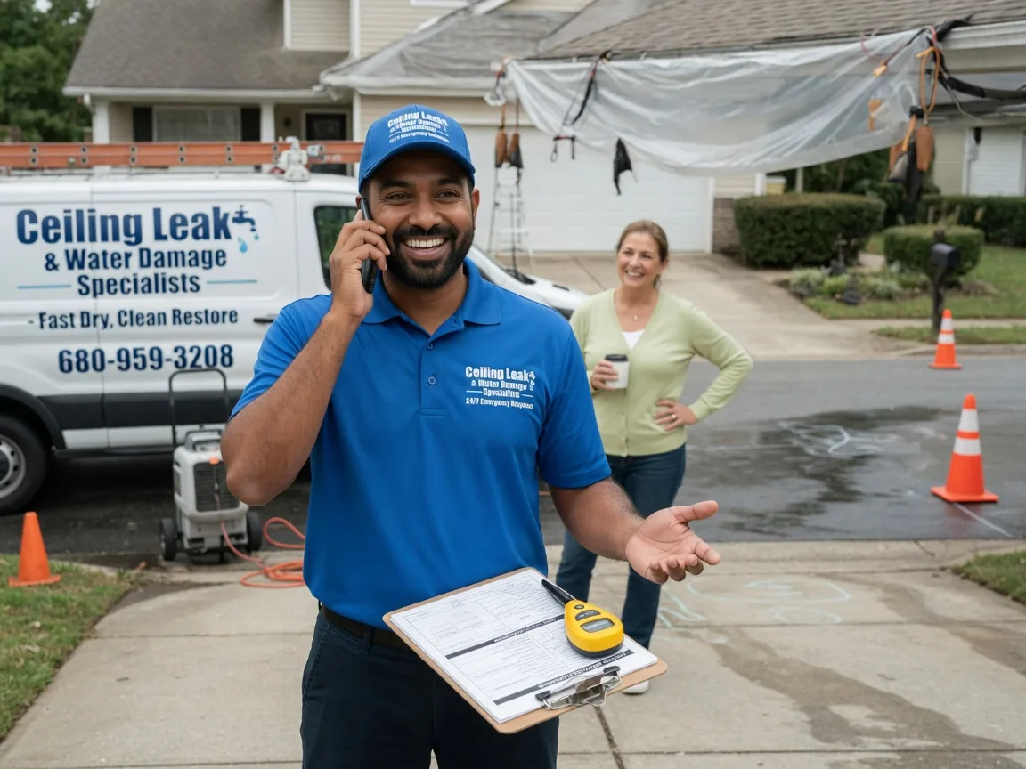 Ceiling Leak Cleanup Denver, MO FAQs